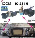 Potensio & Rotari ICOM IC-281H Second (Terjual-Madiun) ..:: 